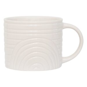 Mug Tazza with White Lines by Urban Nature Culture