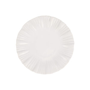 Bari White Salad Plate by viva by VIETRI