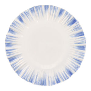 Bari Blue and White Small Round Platter by viva by VIETRI