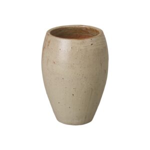 Arc Tropical Sand Ceramic Planter by Emissary