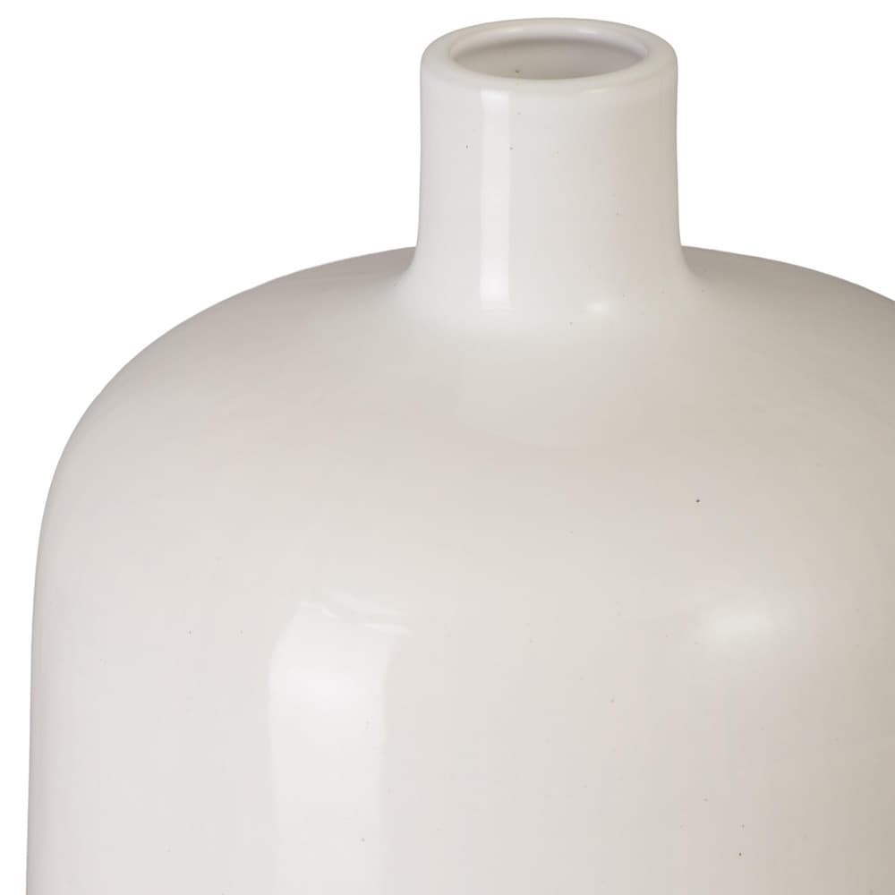 Round White Ceramic Jug Vase by Emissary - Image 3
