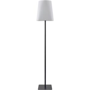 Pique Black Accent Floor Lamp by Livabliss