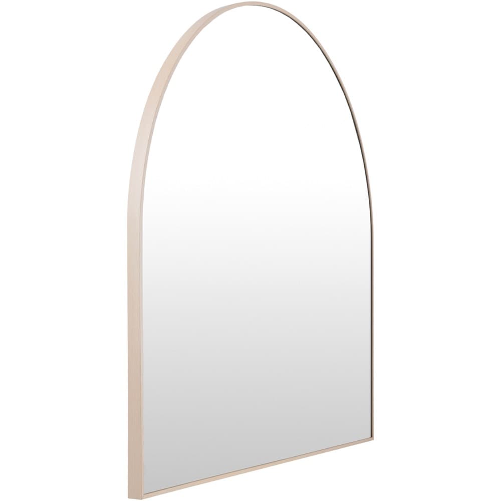 Aranya Natural Brown Mantel Mirrors by Livabliss - Image 2