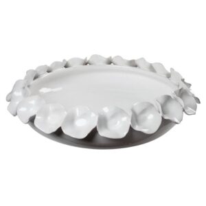 Nasturtium Collection White Bowl with Petals by Abigails