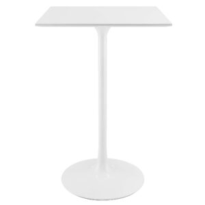 Lippa 28" Square Wood Bar Table by Modway