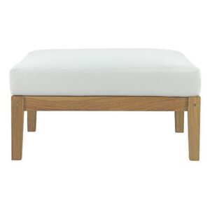 Bayport Outdoor Patio Teak Ottoman by Modway