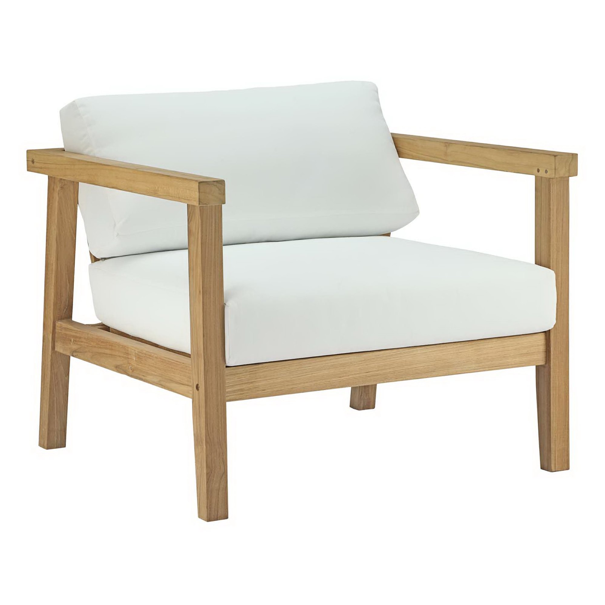 Bayport 5 Piece Outdoor Patio Teak Set by Modway