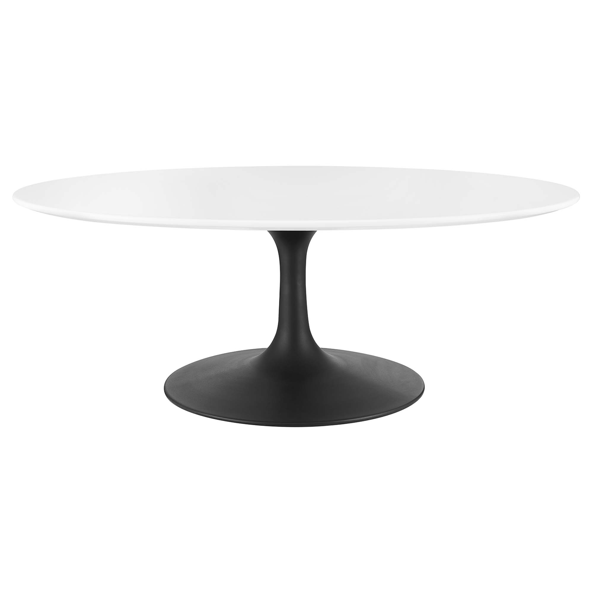 Lippa 42" Oval Wood Coffee Table by Modway