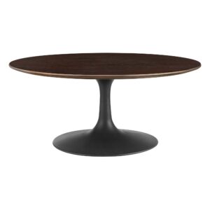 Lippa 36" Round Wood Coffee Table by Modway