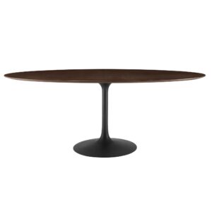 Lippa 78" Oval Wood Dining Table by Modway