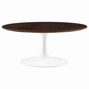 Lippa 36" Round Wood Coffee Table by Modway