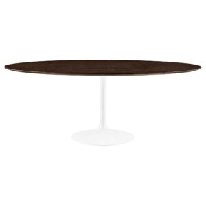 Lippa 78" Oval Wood Dining Table by Modway