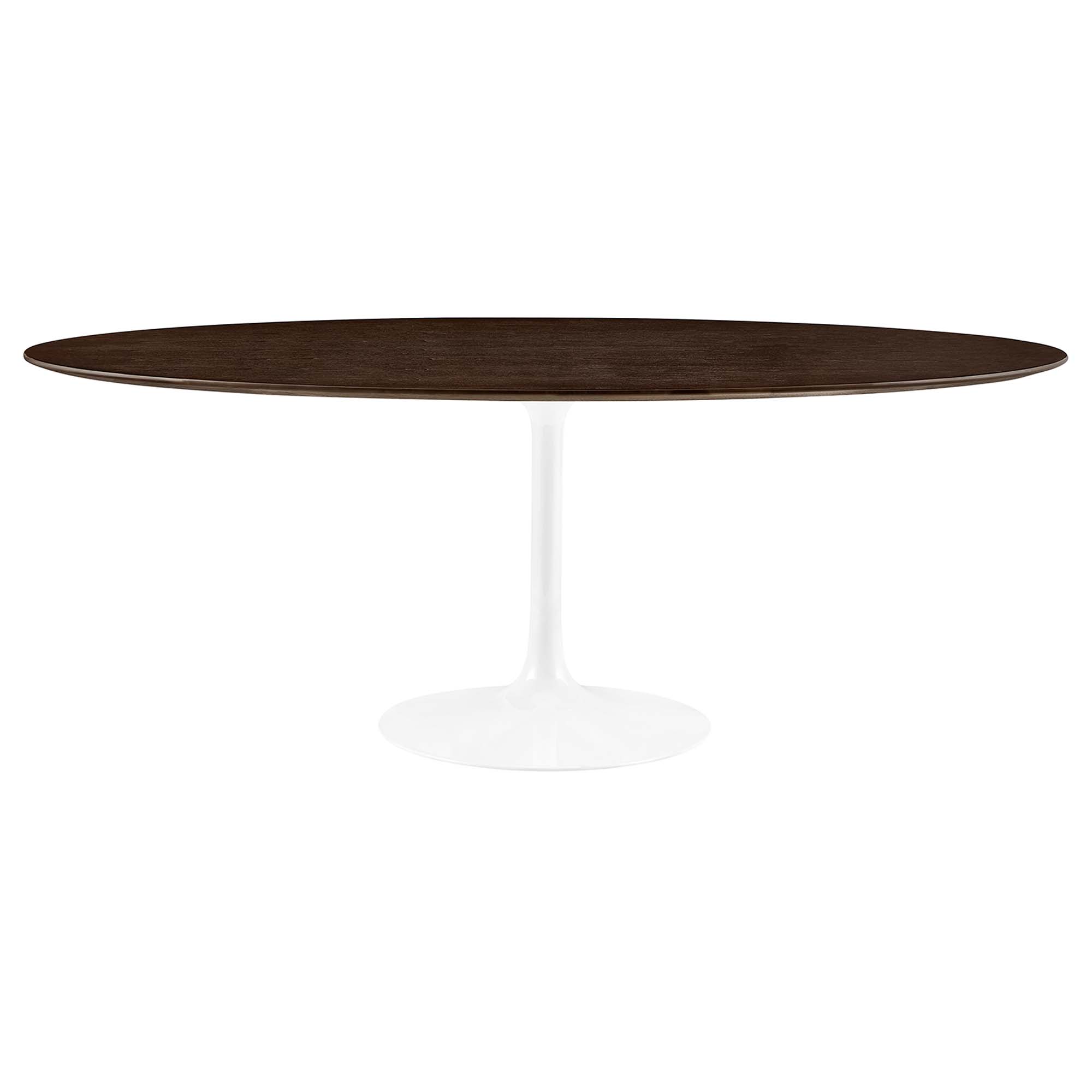 Lippa 78" Oval Wood Dining Table by Modway
