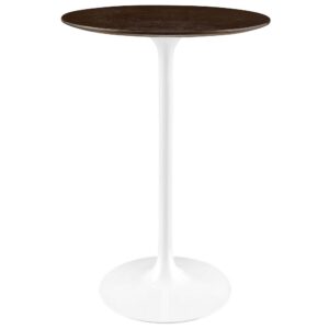 Lippa 28" Round Wood Bar Table by Modway