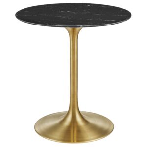 Lippa 28" Round Faux Marble Dining Table by Modway