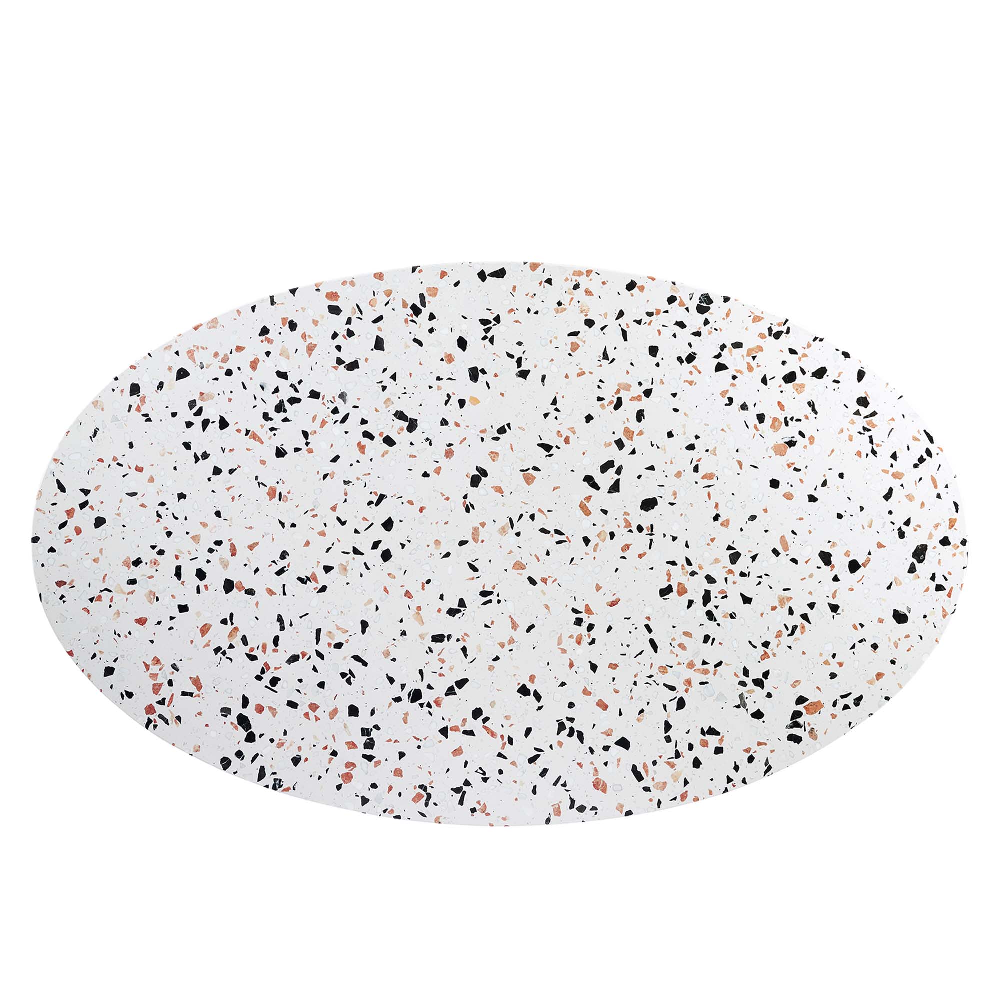 Lippa 60" Oval Terrazzo Dining Table by Modway - Image 4