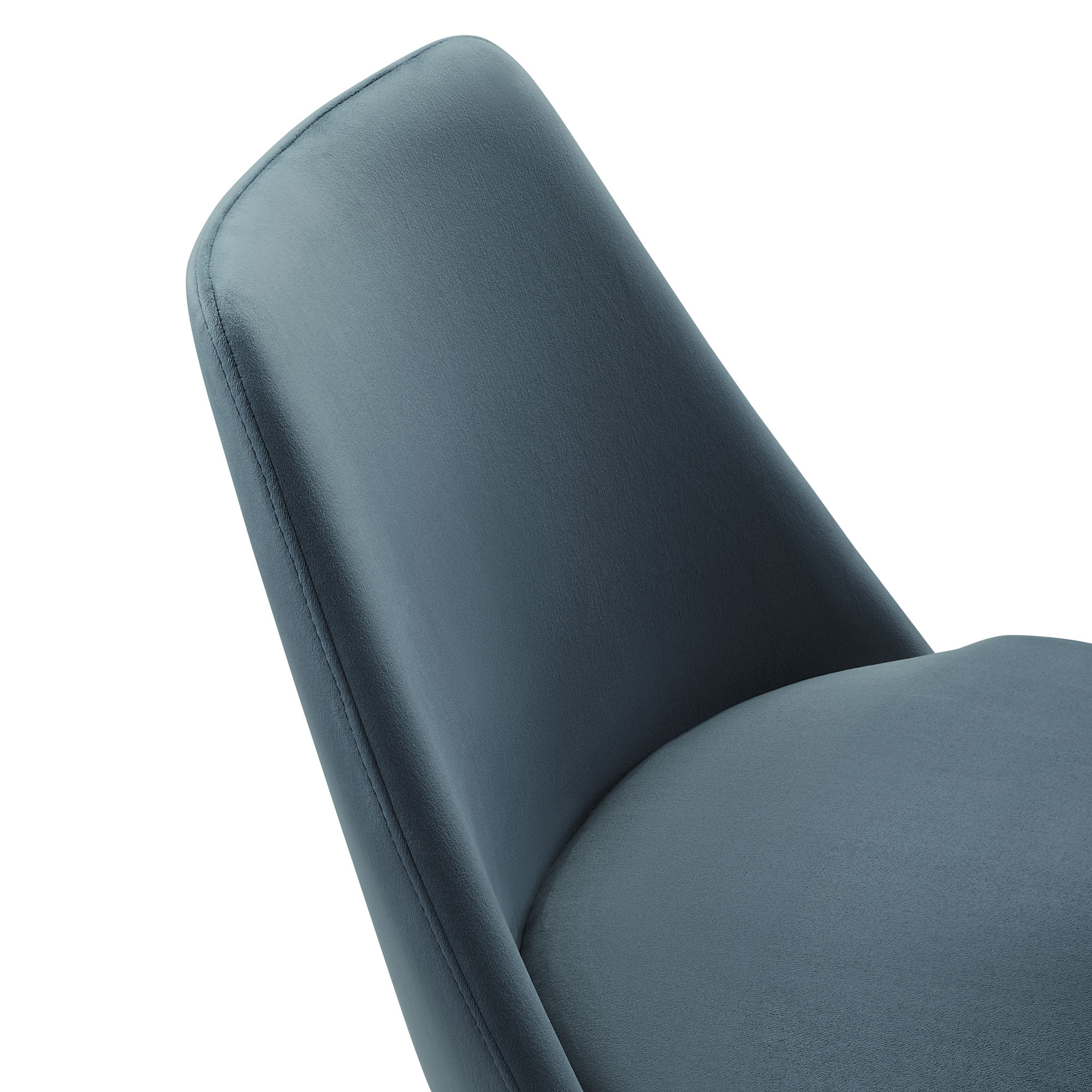Lippa Swivel Dining Performance Velvet Side Chair by Modway - Image 7