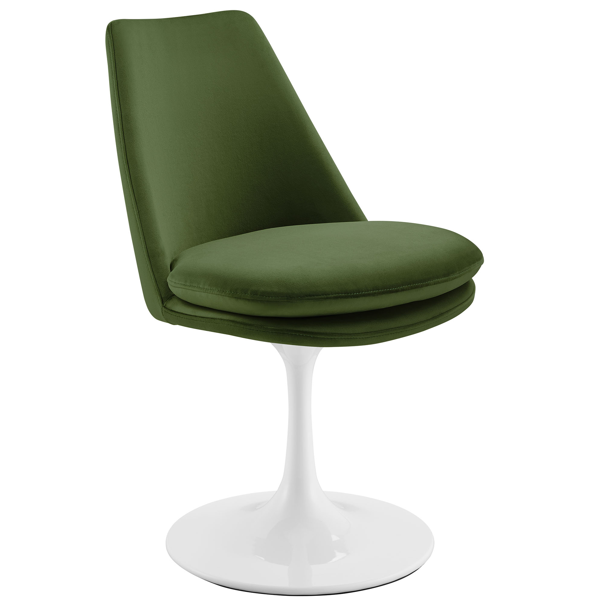 Lippa Swivel Dining Performance Velvet Side Chair by Modway