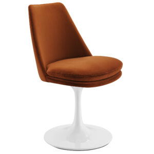 Lippa Swivel Dining Performance Velvet Side Chair by Modway