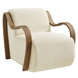 Atrium Lattice Boucle Accent Armchair by Modway