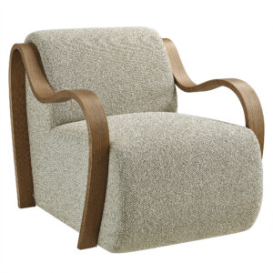 Atrium Lattice Boucle Accent Armchair by Modway