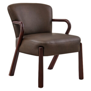 Arden Faux Leather Upholstered Accent Armchair by Modway