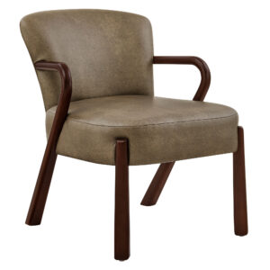 Arden Faux Leather Upholstered Accent Armchair by Modway