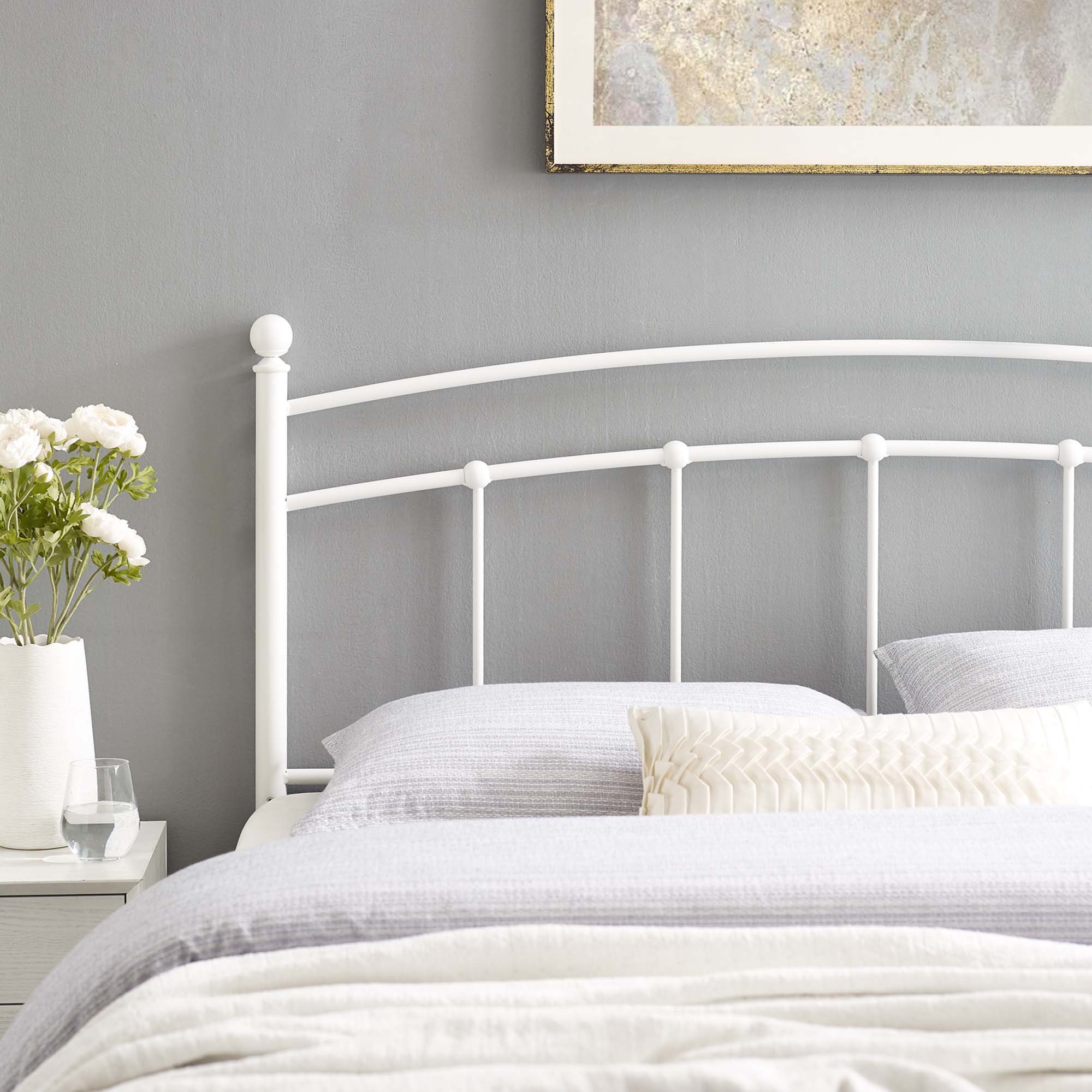 Abigail Metal Twin Headboard by Modway - Image 6