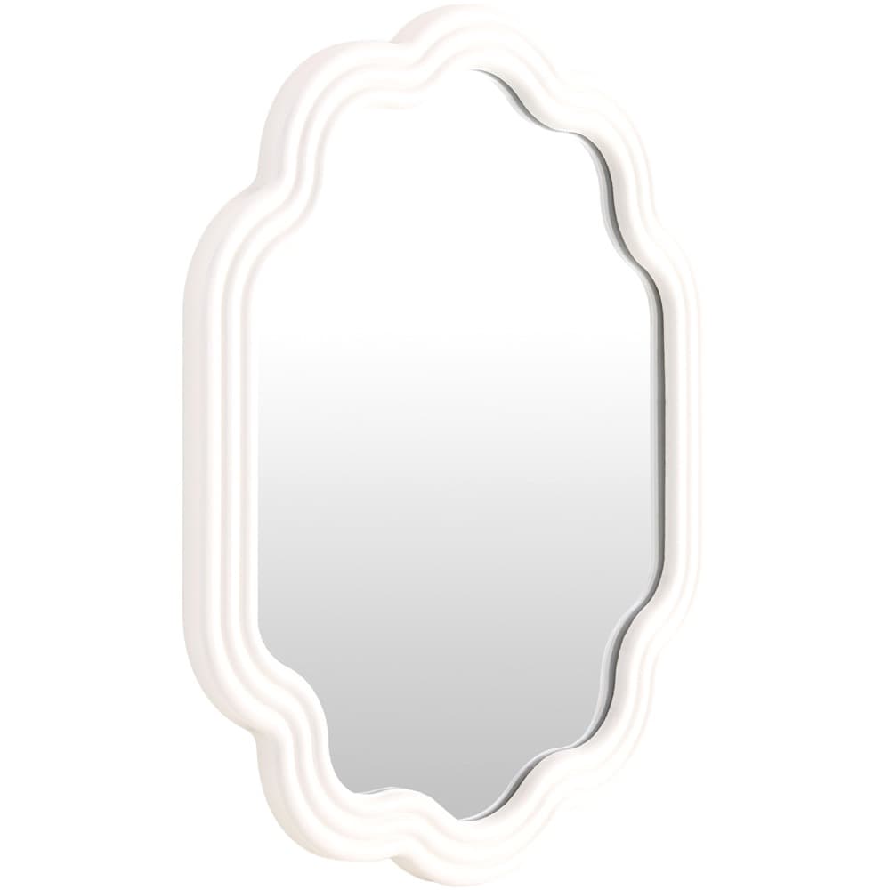 White Aysun Accent Mirror by Livabliss - Image 5
