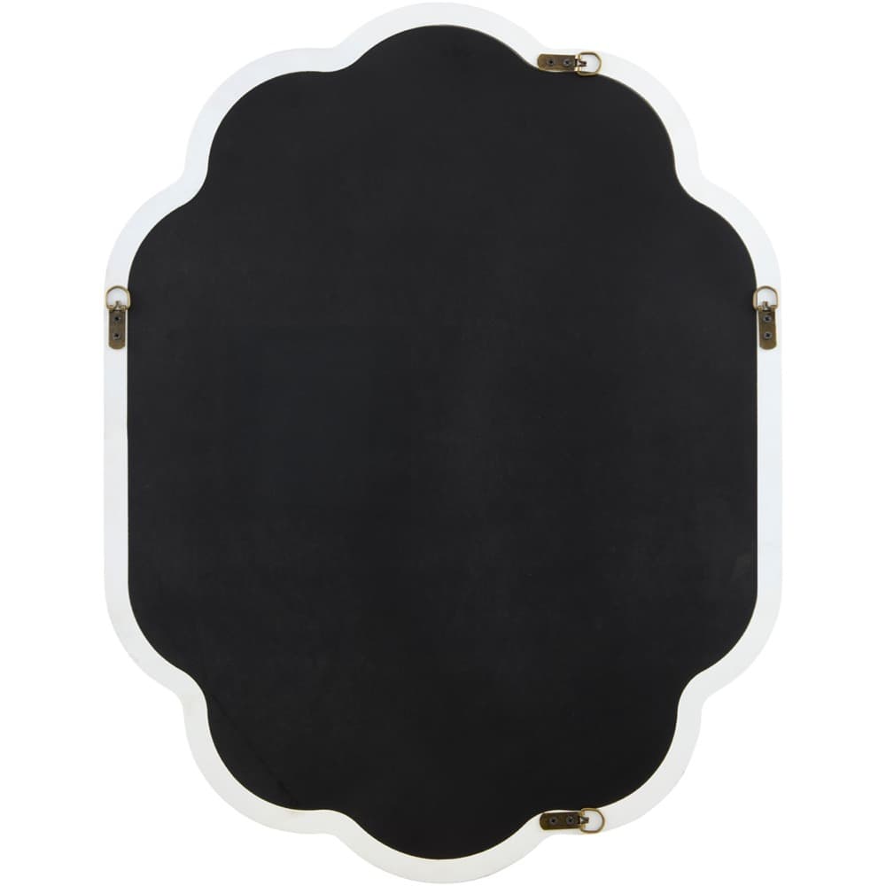 White Aysun Accent Mirror by Livabliss - Image 10