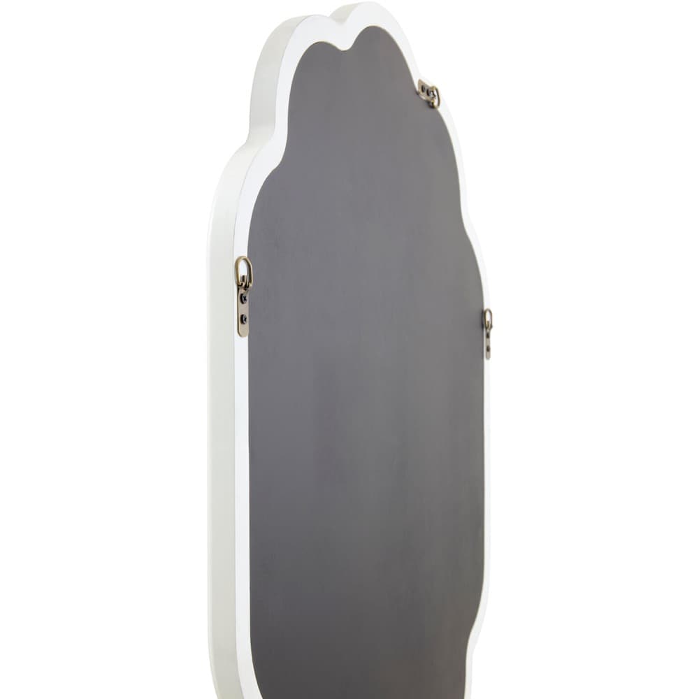 White Aysun Accent Mirror by Livabliss - Image 8