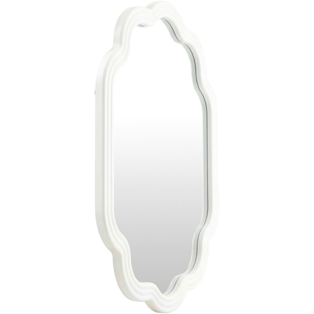 White Aysun Accent Mirror by Livabliss - Image 6