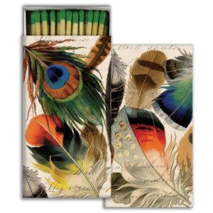 Feathers Matches Set of 6 by HomArt