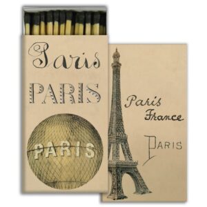 Paris, Paris, Paris Matches Set of 6 by HomArt