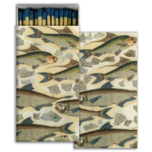 Fish School Matches Set of 6 by HomArt