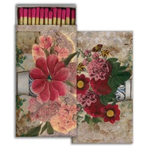 Bouquet Collage Matches Set of 6 by HomArt