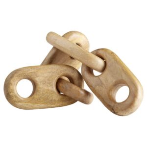 Figaro Natural Wood Sculpture by Cyan Design