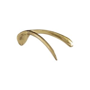 Aged Brass Wishbone Token by Cyan Design