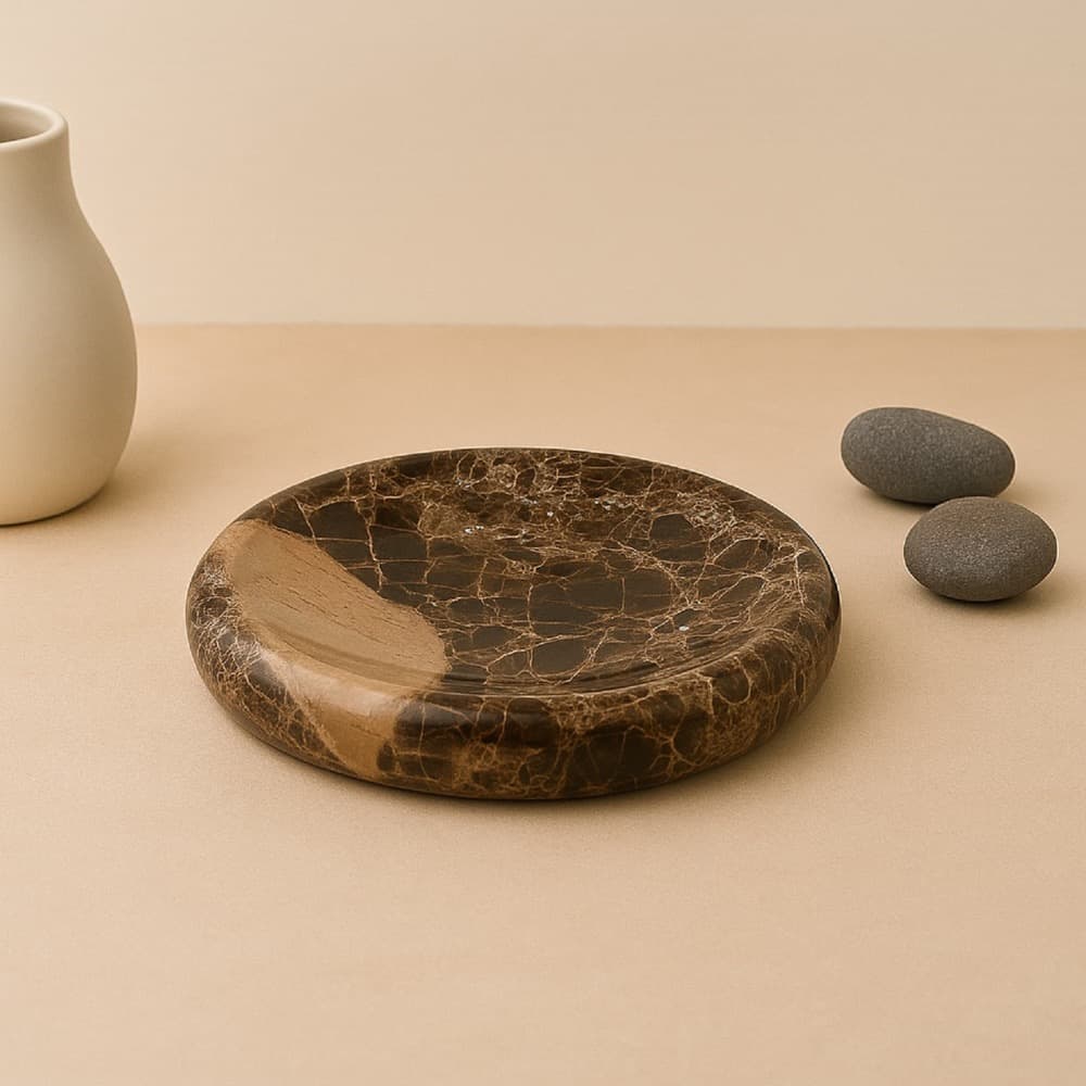 Rivera Brown Tray by BIDKhome - Image 2