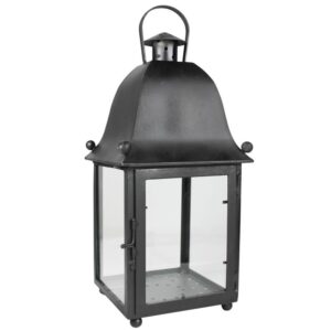 Black San Juan Lantern by HomArt