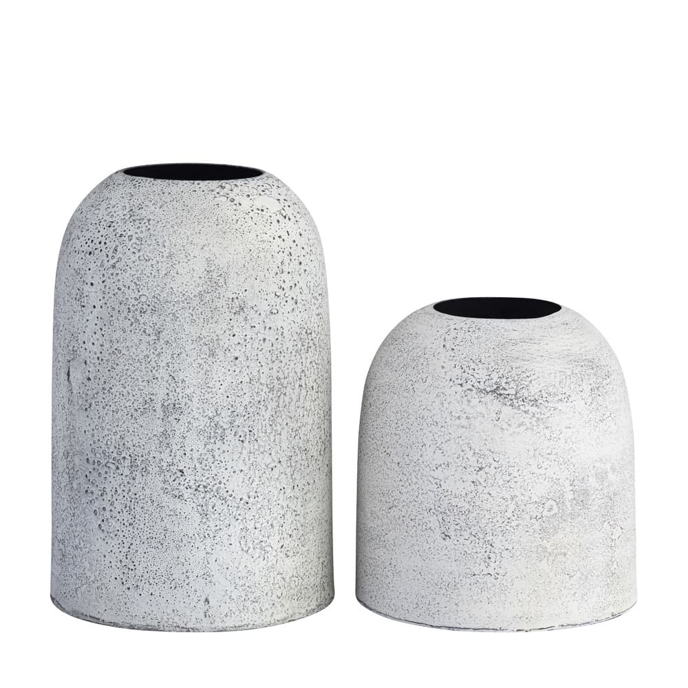 Antique Iron Gray Vase in 2 Sizes by BIDKhome - Image 11