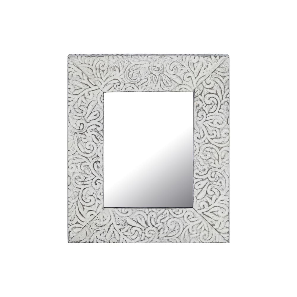 Antique Gray Iron Mirror in 3 Sizes by BIDKhome - Image 7