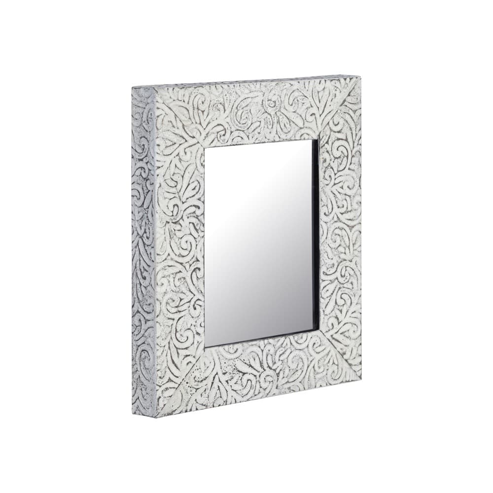 Antique Gray Iron Mirror in 3 Sizes by BIDKhome - Image 8