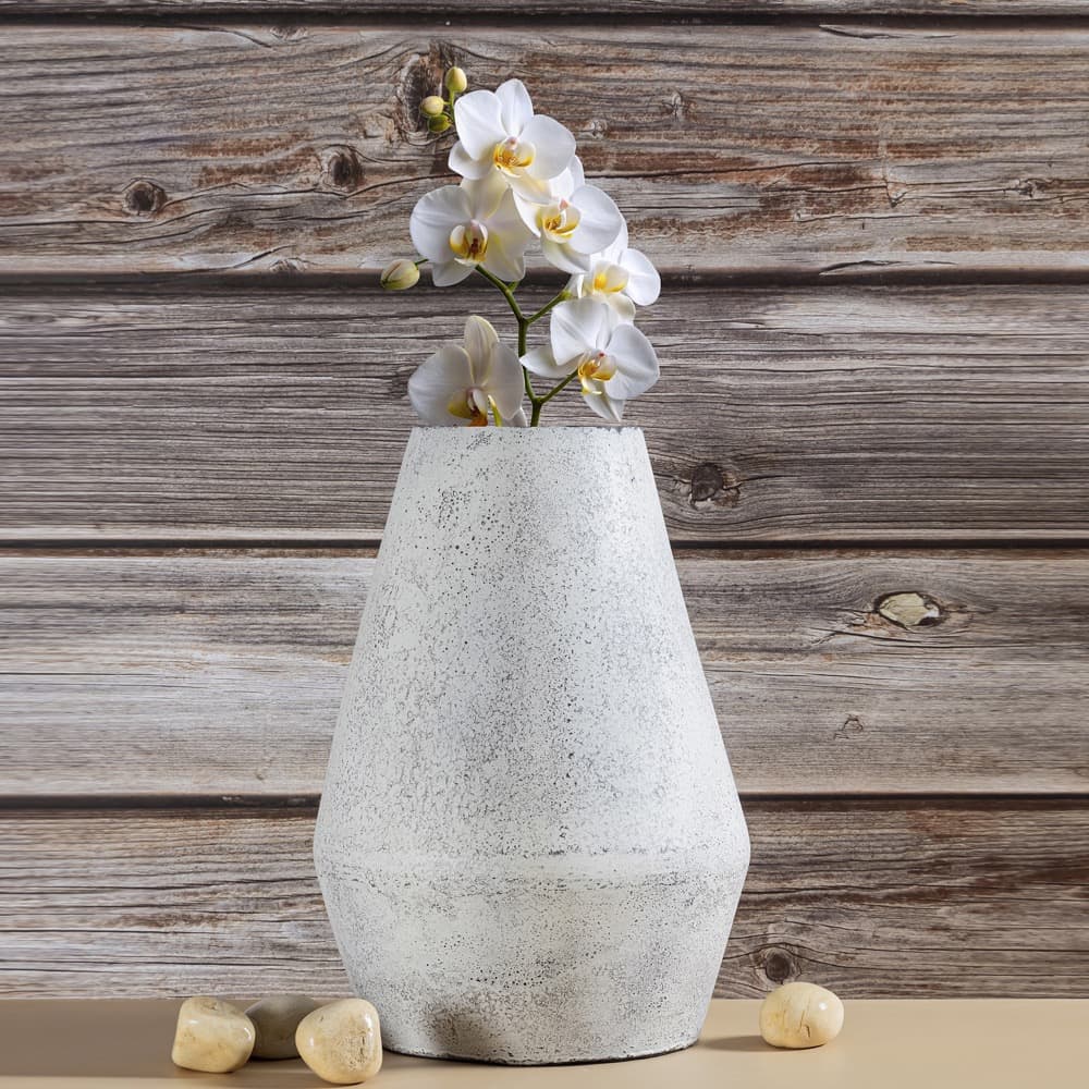 Antique Gray Iron Vase in 2 Sizes by BIDKhome - Image 3