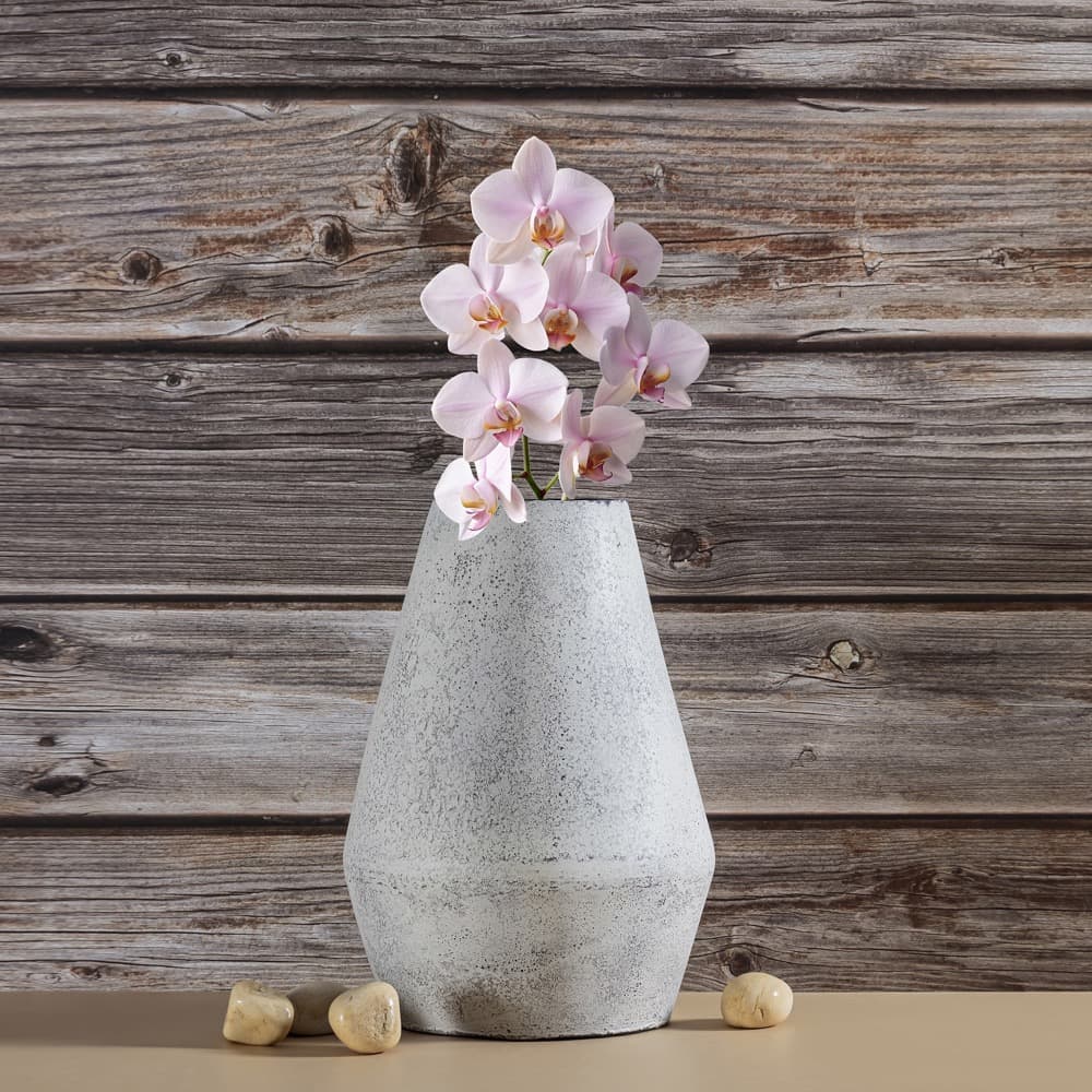 Antique Gray Iron Vase in 2 Sizes by BIDKhome - Image 4