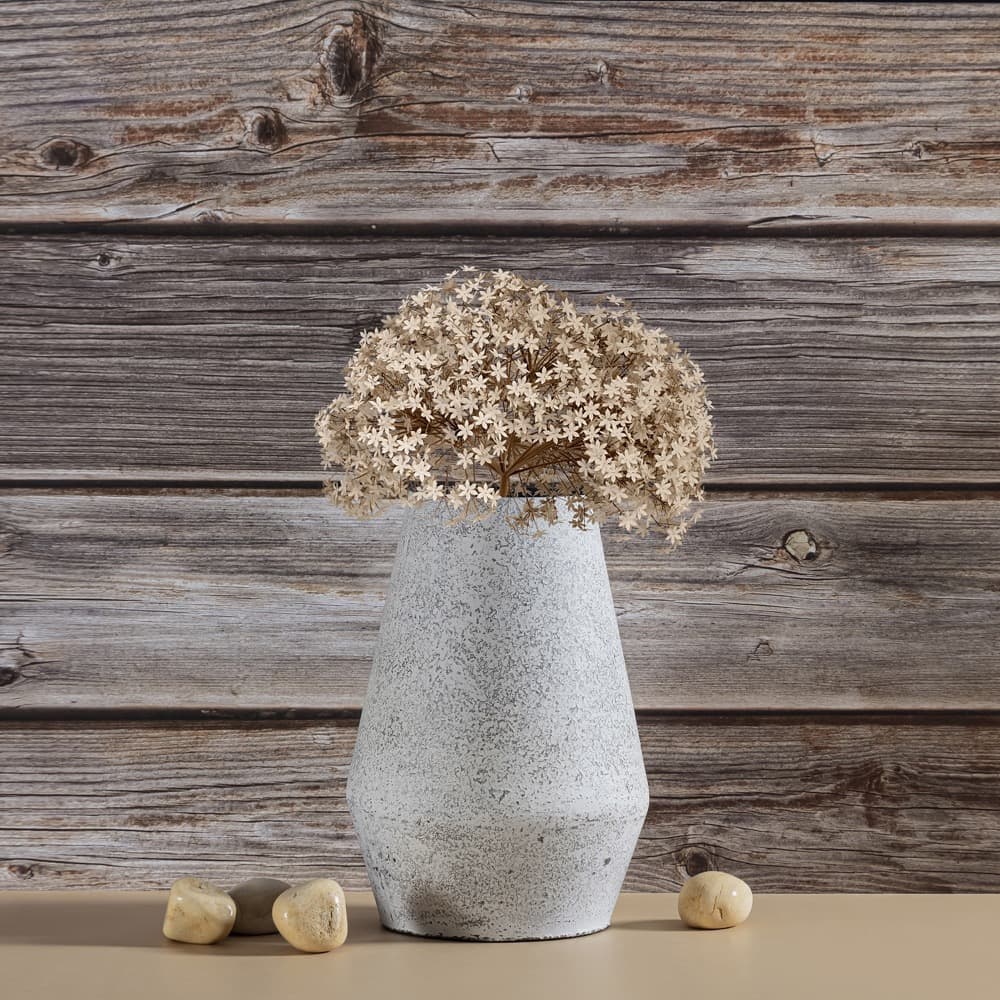 Antique Gray Iron Vase in 2 Sizes by BIDKhome - Image 5