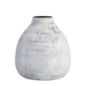 Antique Gray Iron Vase by BIDKhome