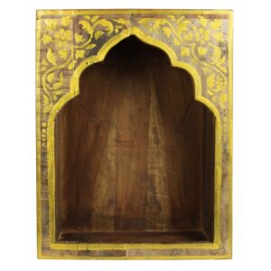 Wood Wall Temple by HomArt