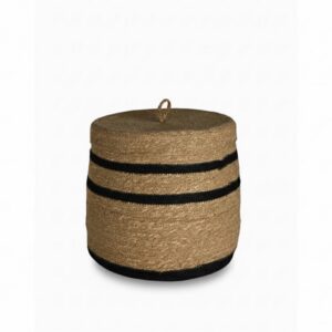 Natural Bamboo Basket with Lid