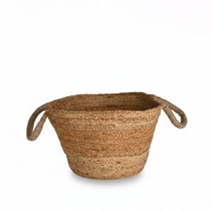 Natural Bamboo Baskets in 2 Sizes by BIDKhome